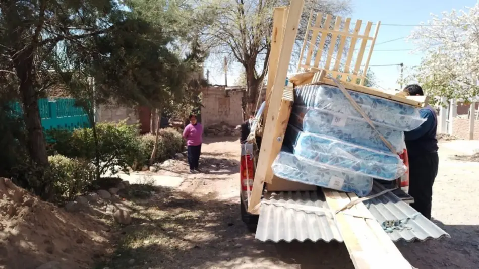 Asistencia a familias damnificadas