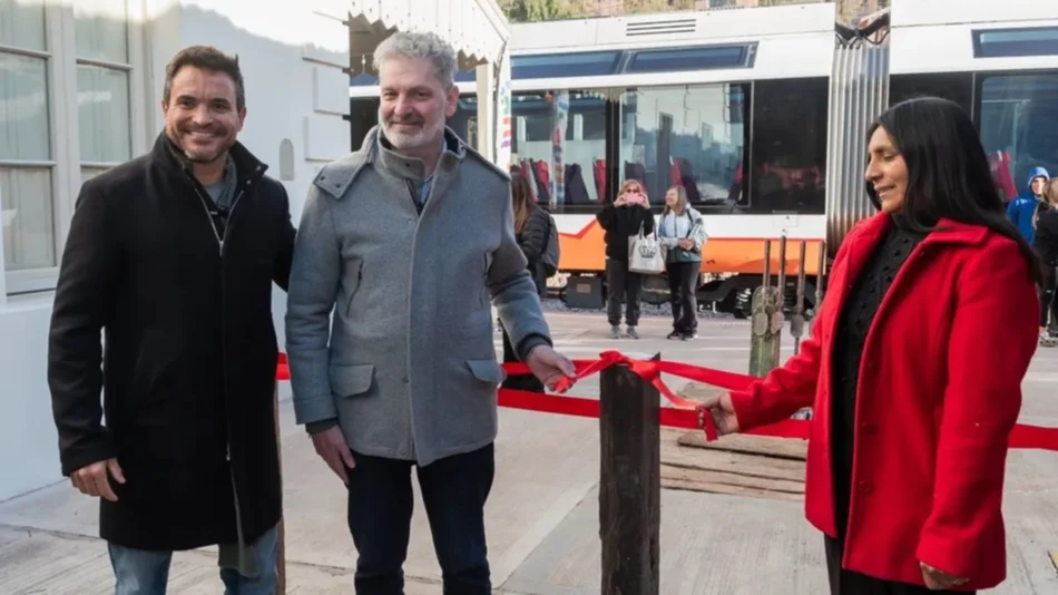 Inauguraron el tramo a Tilcara del Tren Solar