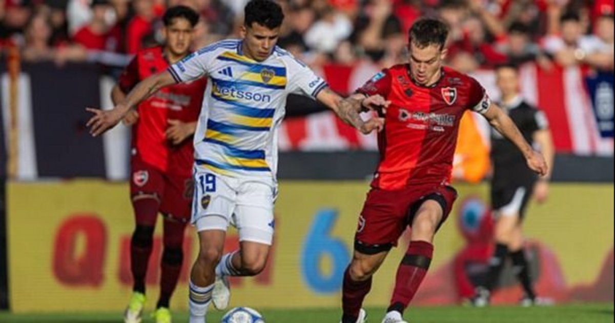 Boca empató 2 a 2 con Newell’s en un atractivo duelo