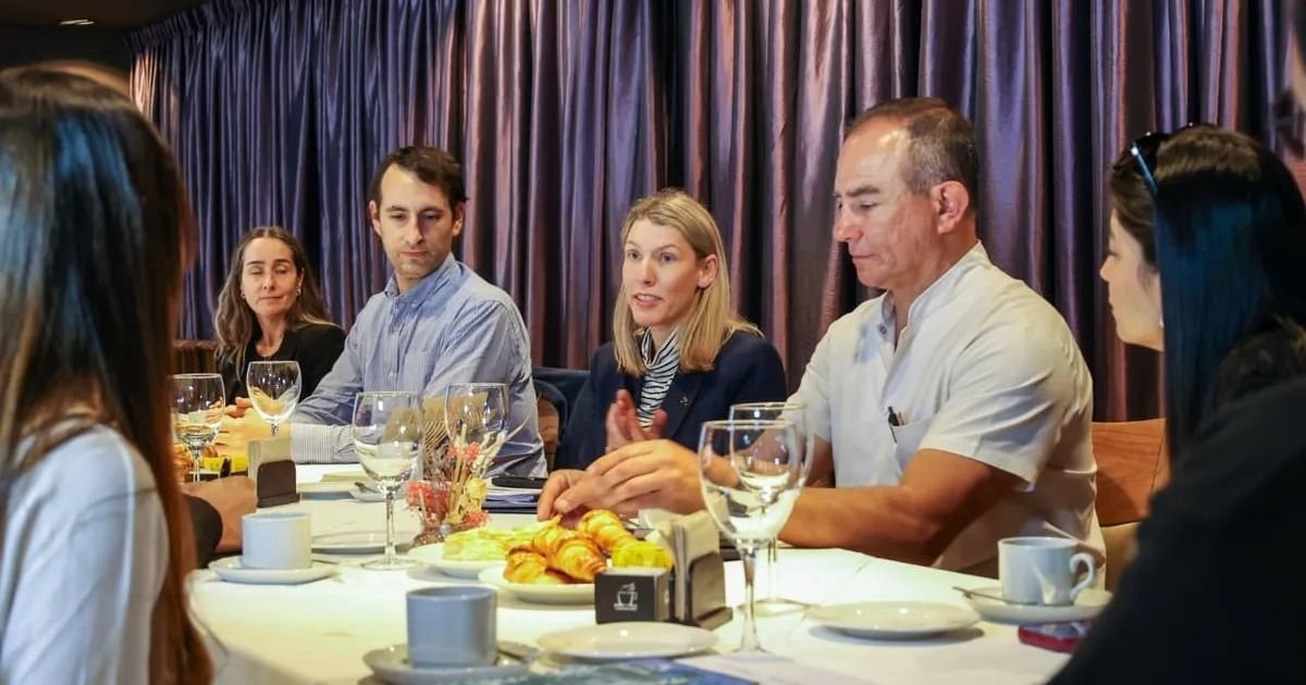 Cónsul de Australia visitó la provincia