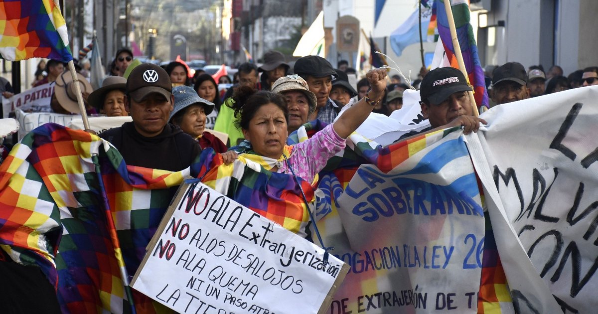 Movilización en defensa del territorio y las comunidades