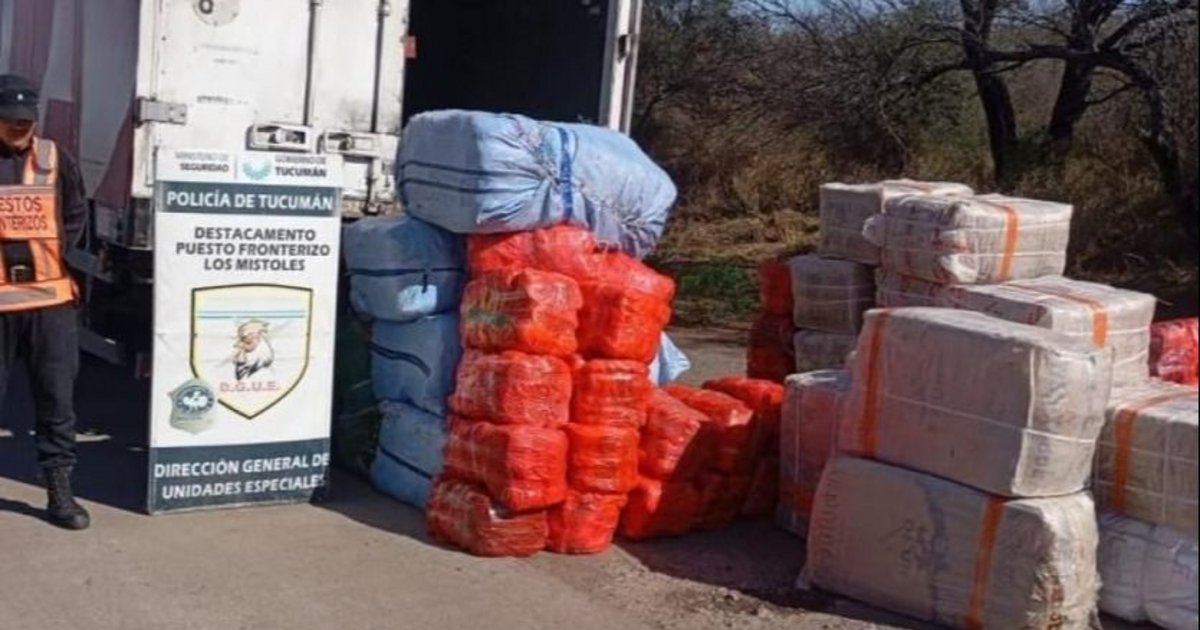 Salieron de Jujuy con mercadería de contrabando