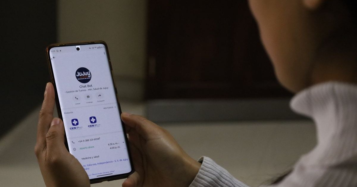 Salud optimiza la gestión de turnos por WhatsApp