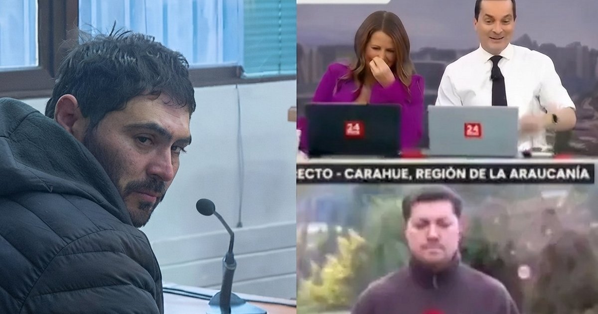 Detuvieron a "Rosamel" y los conductores del noticiero se tentaron en vivo contando la noticia