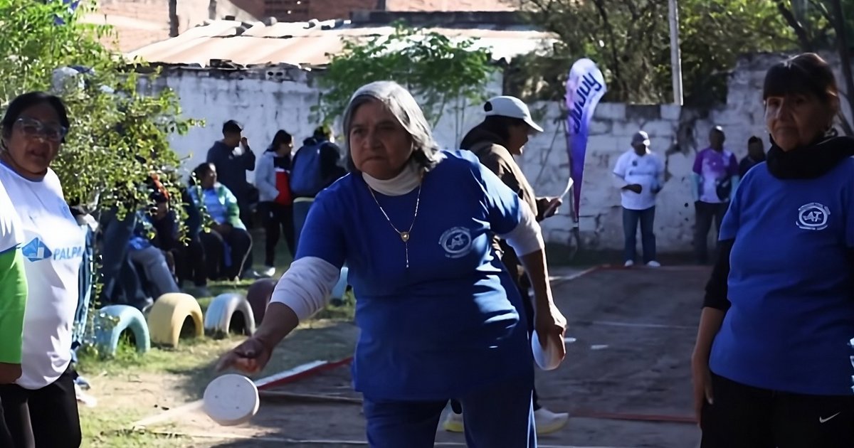 San Pedro fue sede de la final de los Juegos FORJA para adultos mayores