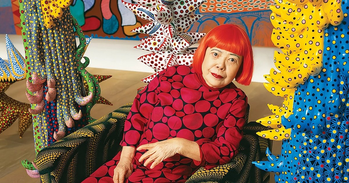 Murió Yayoi Kusama, la reina de los lunares, a los 97 años
