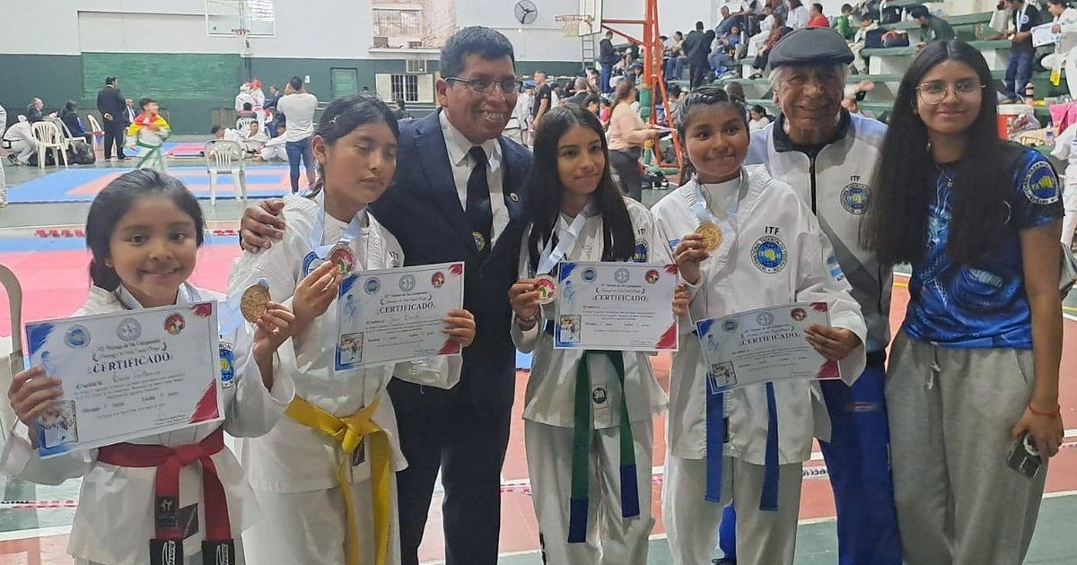 Podio para los competidores jujeños