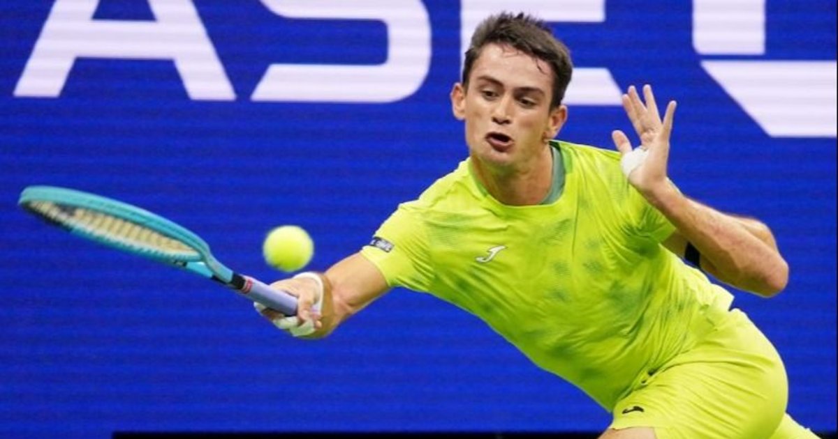 Mariano Navone venció a Novak Djokovic en el US Open