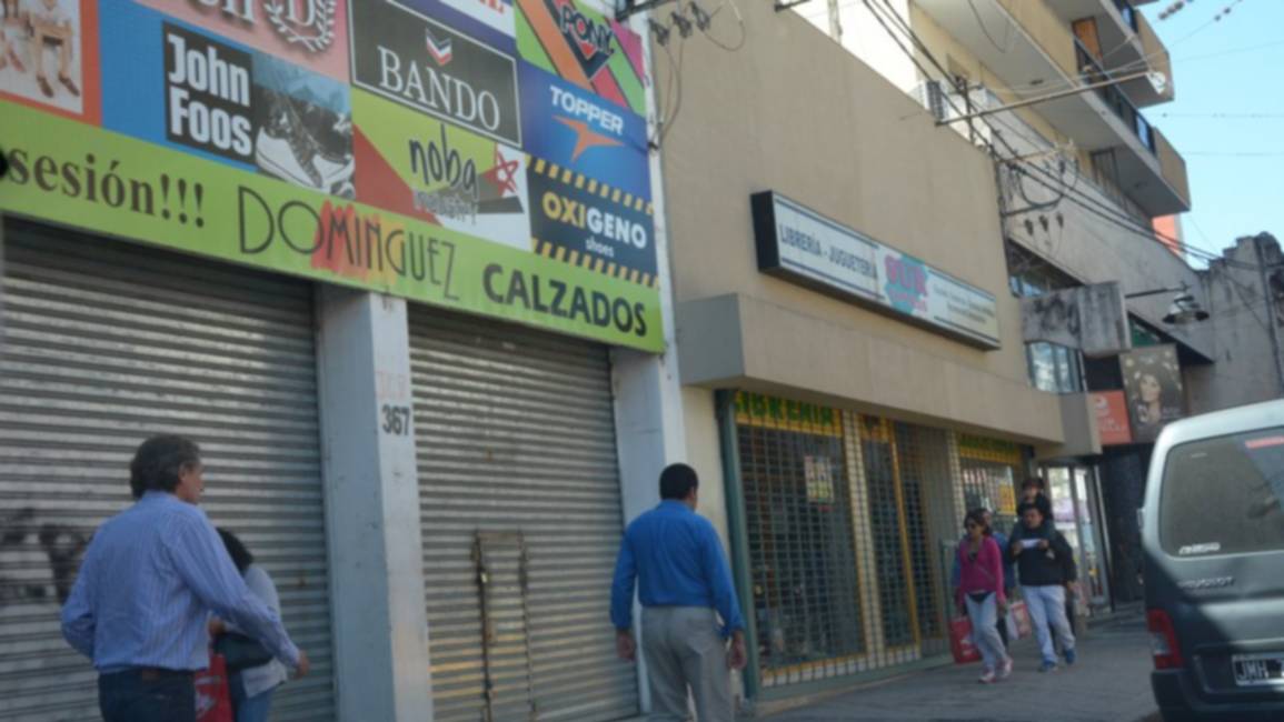 Comercios no atendieron al público por feriado mercantil