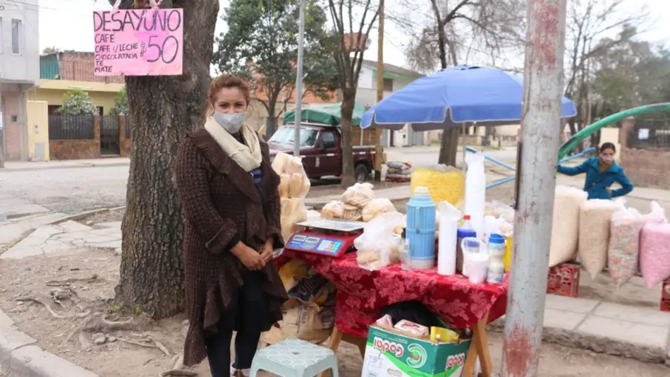 Ventas bajas y crisis en vendedores ambulantes