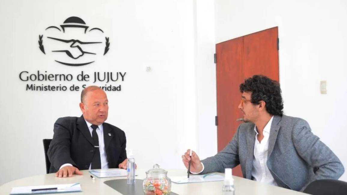 Trabajos conjuntos entre el Ministerio de Seguridad y Cannava SE 