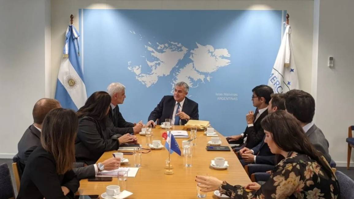 El gobernador inició visita oficial a la Unión Europea
