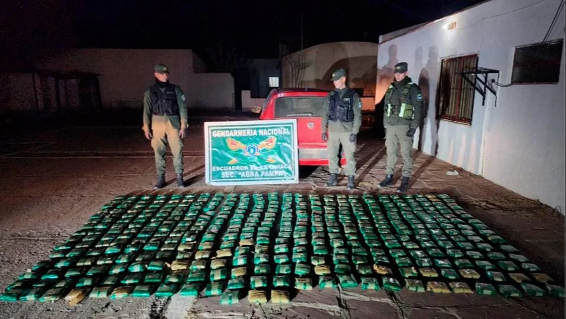 Decomisaron 95 kilos de coca y 52 aves en dos operativos