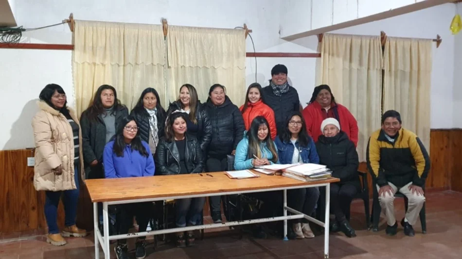 El centro vecinal de Maimará nuevamente está activo
