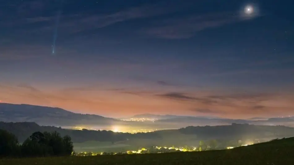 El cometa Nishimura podrá verse en Argentina