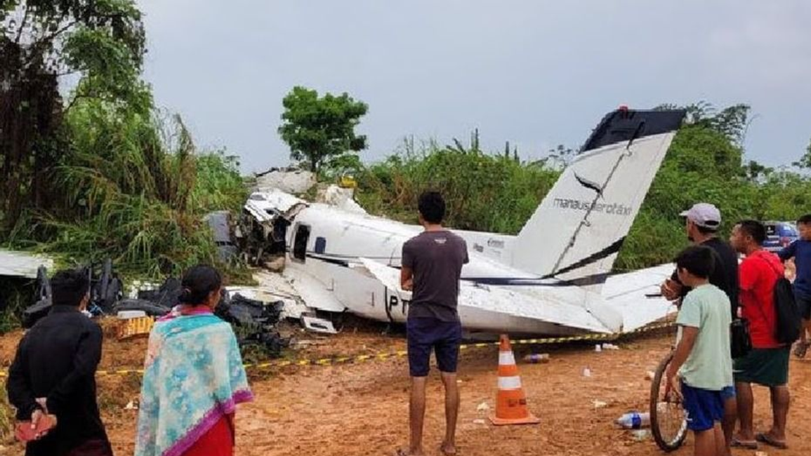Tragedia en Brasil: 14 personas murieron luego de un accidente aéreo