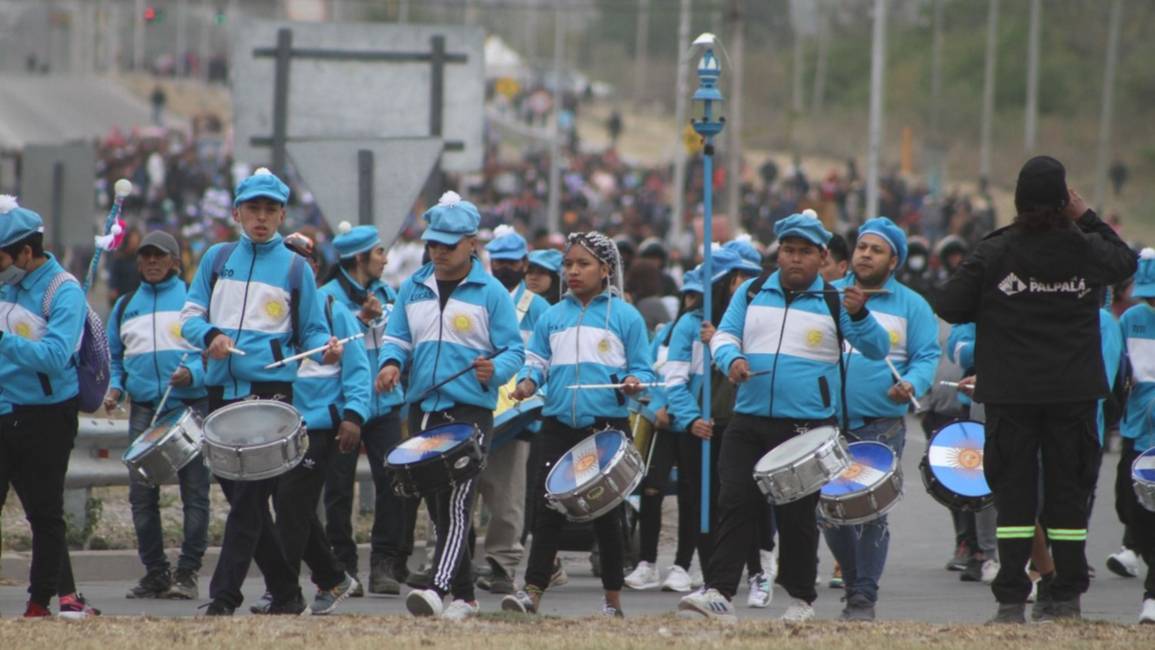 Reunión con bandas de sikuris para la fiesta de Río Blanco