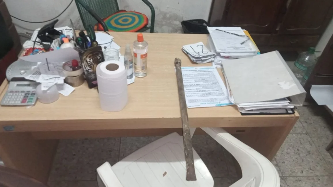 Robo en  la sede de ADEP 
