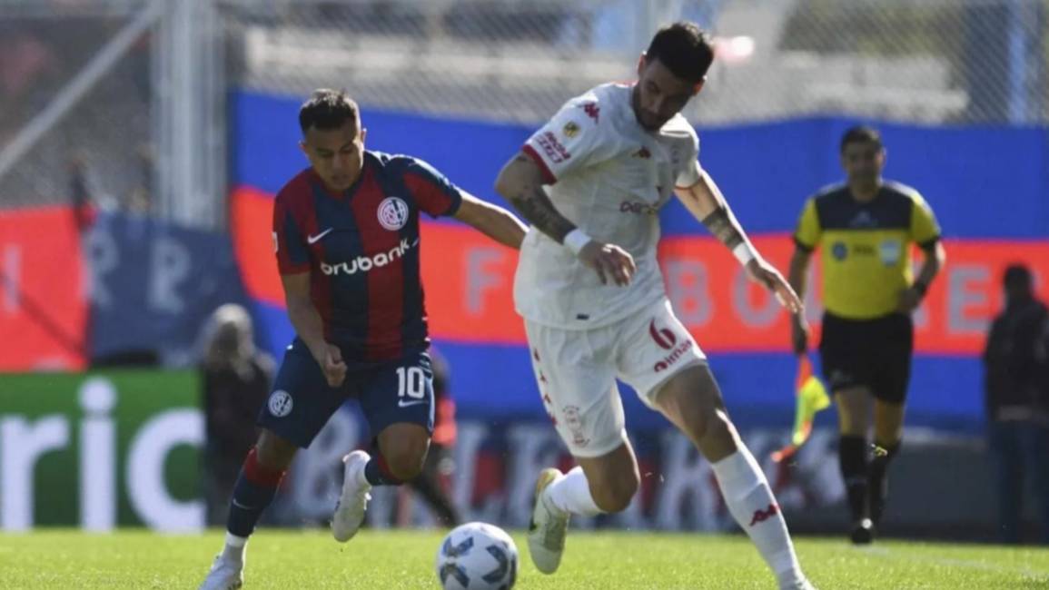 San Lorenzo lo igualó en el final  y amargó a Huracán que no pudo alejarse de la zona de descenso