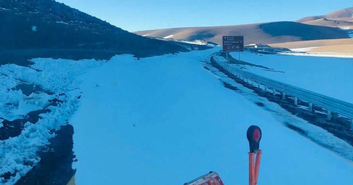 Cerraron el Paso de Jama