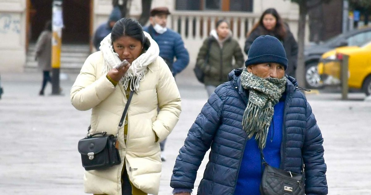 Lunes frío en San Salvador de Jujuy