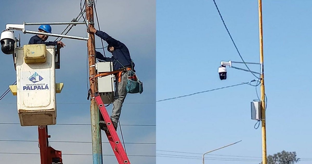 Palpalá instala 230 cámaras de seguridad para vigilar la ciudad
