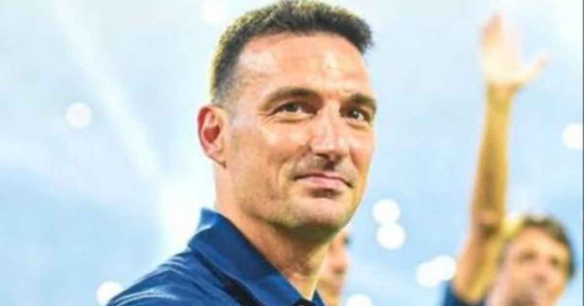 La Selección Argentina celebró los 8 años de Lionel Scaloni como DT