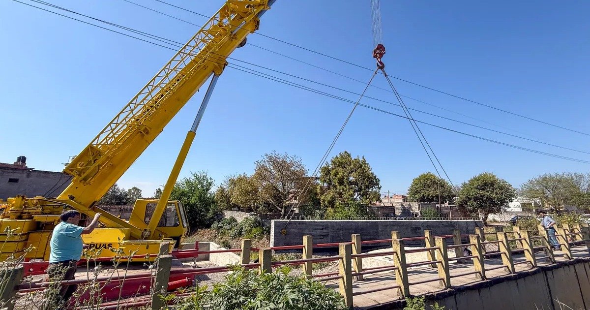 Puente Snopek: logro de etapa clave en las obras en Alto Comedero