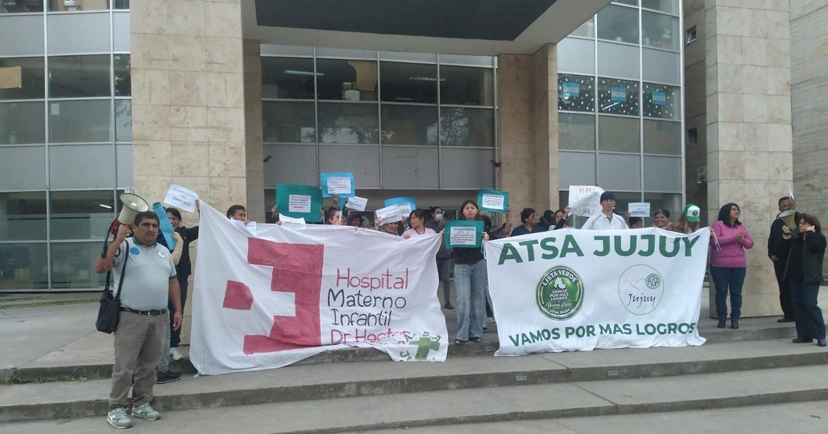 Atsa cumplió su jornada de lucha con “ruidazo” y paro
