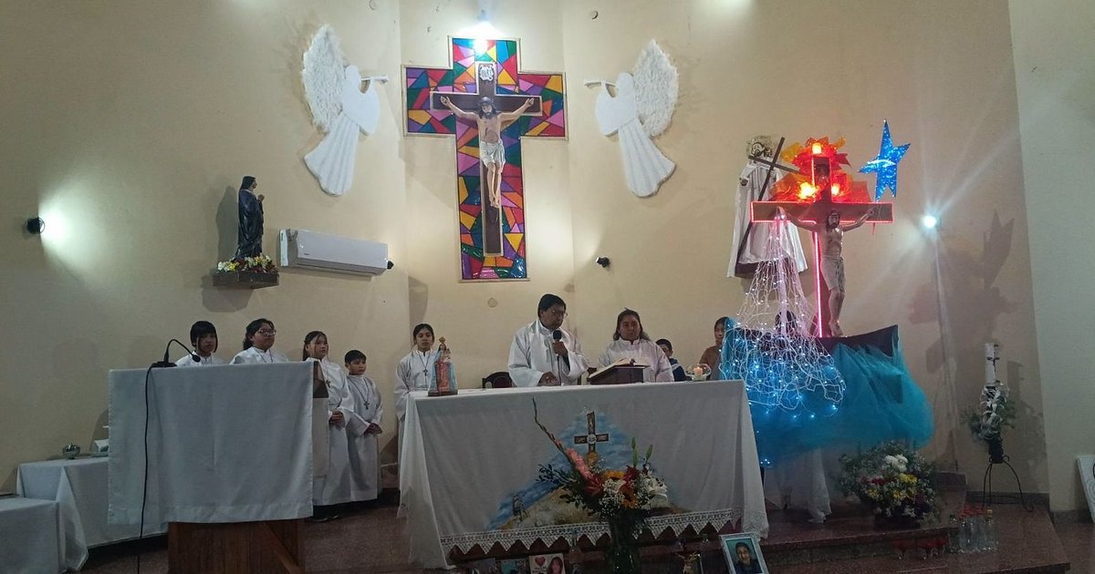 Hoy festejan en capilla Señor de la Cruz