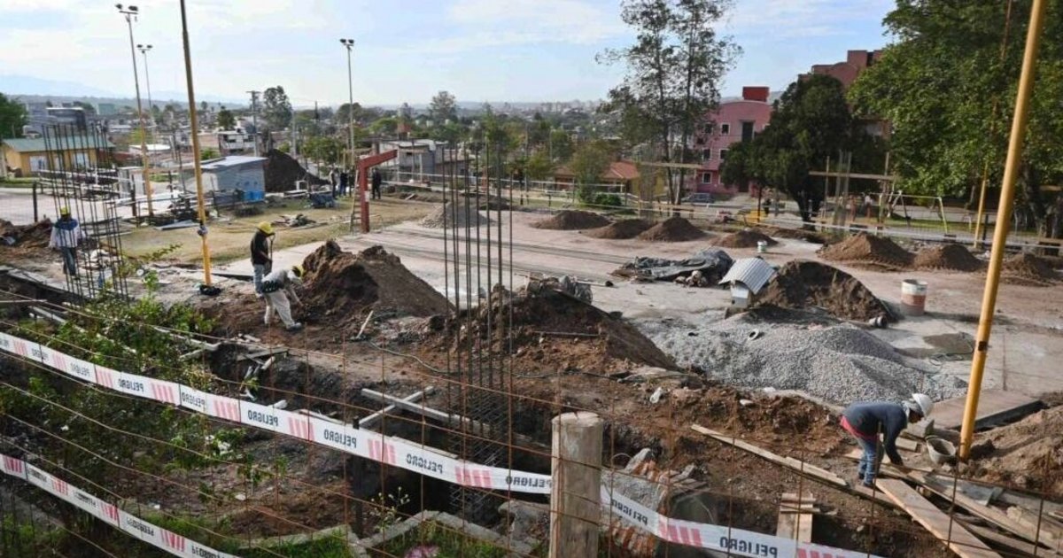 En Los Perales construyen el octavo Multiespacio