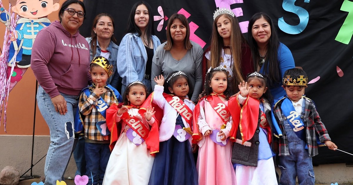 Celebración por la primavera junto a la familia en El Fuerte