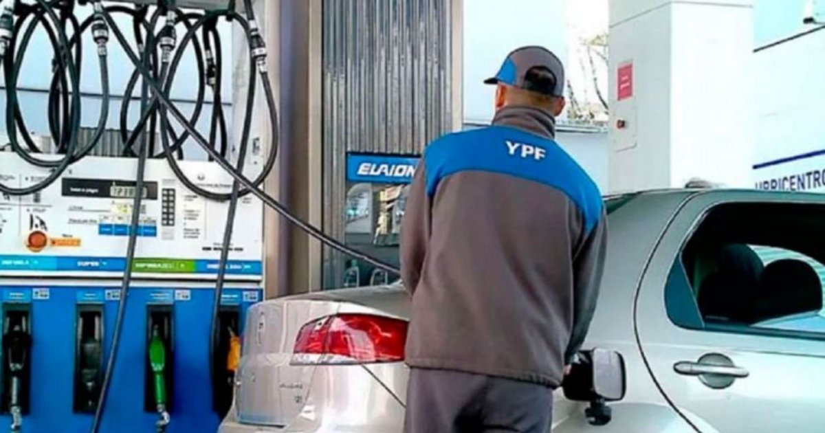 YPF aumenta combustibles un 1% por tensión en Medio Oriente