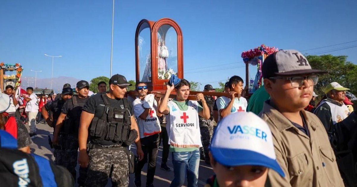 Río Blanco: comienza la novena rumbo a la fiesta de la Virgen del Rosario