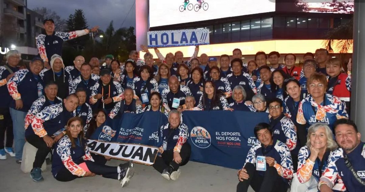 Jujeños en los Nacionales de Adultos Mayores 2026