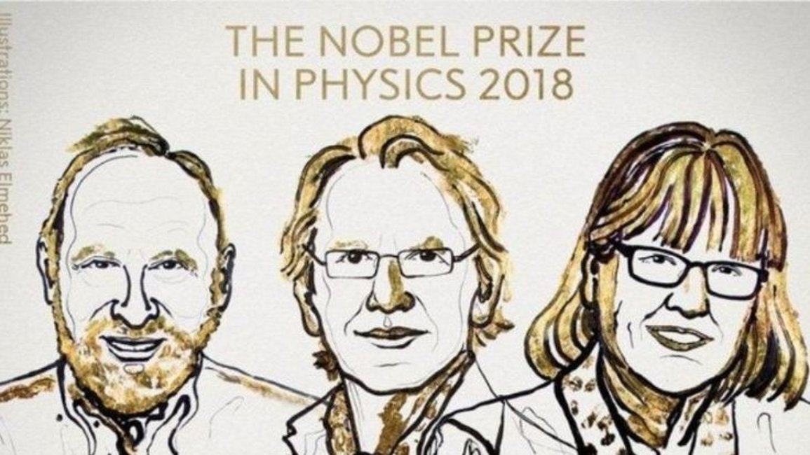 Nobel de Física para 3 científicos por avances en técnicas láser