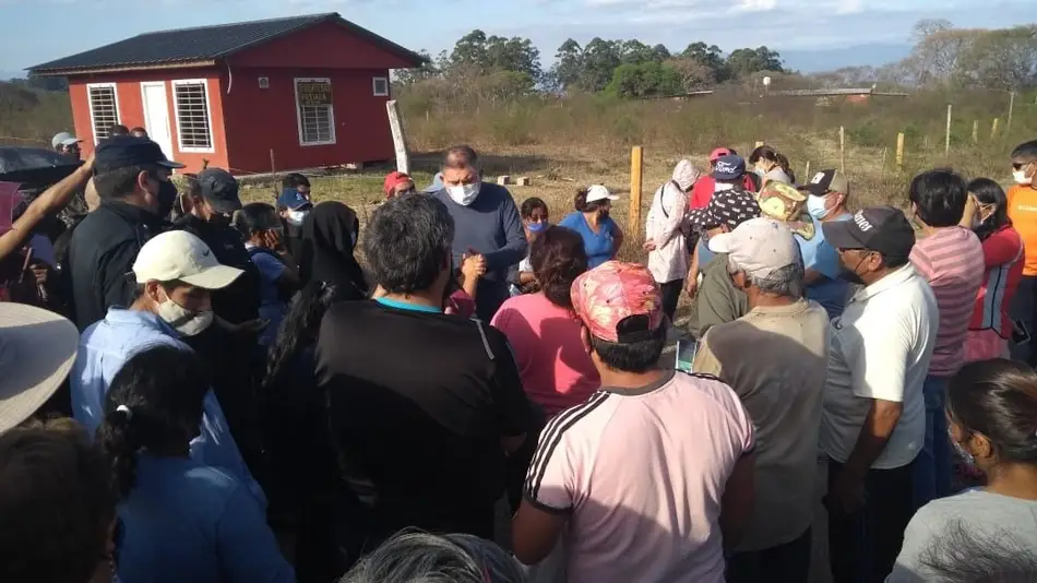 70 familias damnificadas de Horizonte tomaron tierras