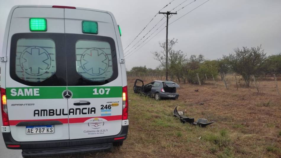 Choque en cadena en La Almona