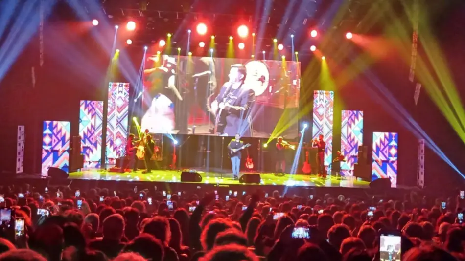 Jorge Rojas se reencontró con su público en el Teatro Gran Rex