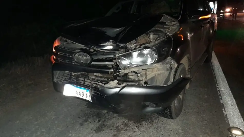 Un hombre murió luego de ser embestido en la ruta 9