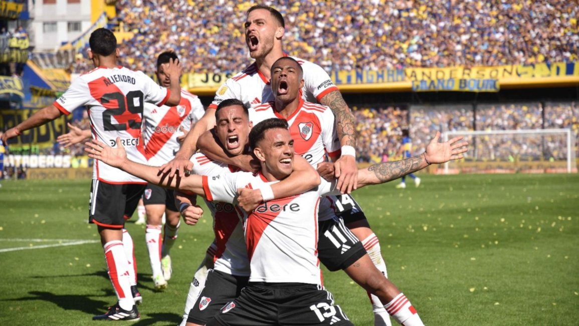 River Plate derrotó con justicia a Boca Juniors