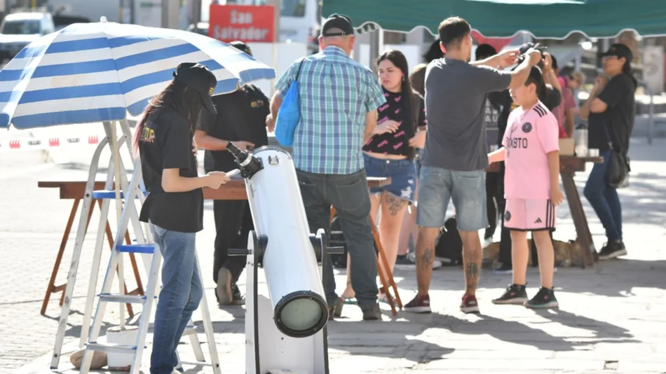Jornada muy calurosa en la que se vivió el eclipse de sol