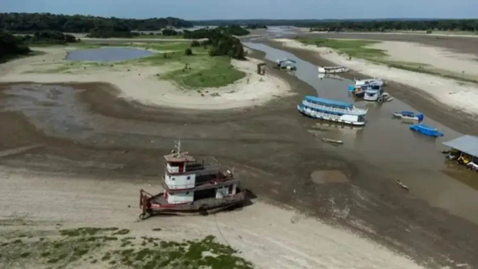 El río Amazonas se está secando: advierten sobre el cambio climático