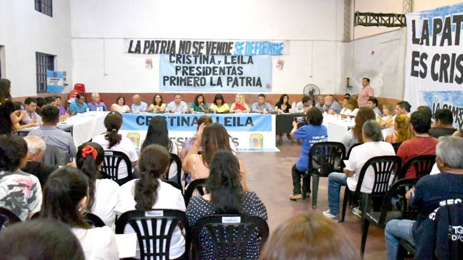 Chaher puso en movimiento a la militancia peronista jujeña