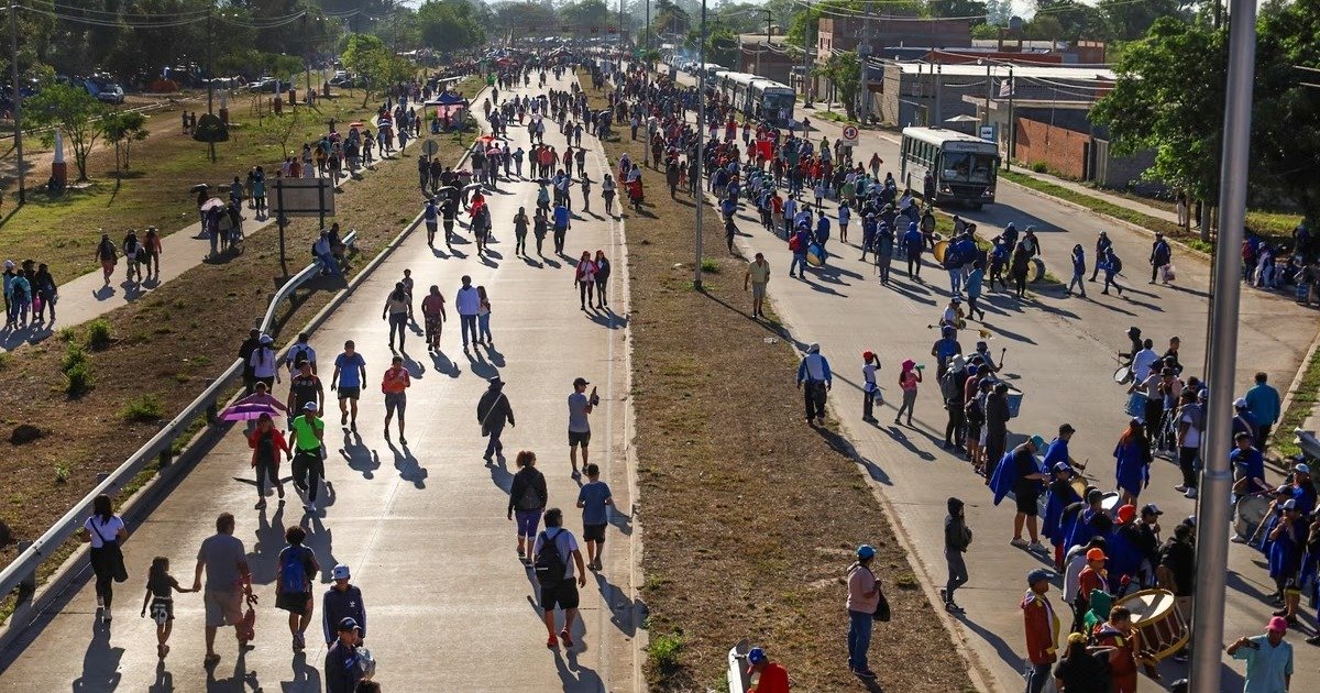 Peregrinación a Río Blanco: cómo será el operativo de tránsito
