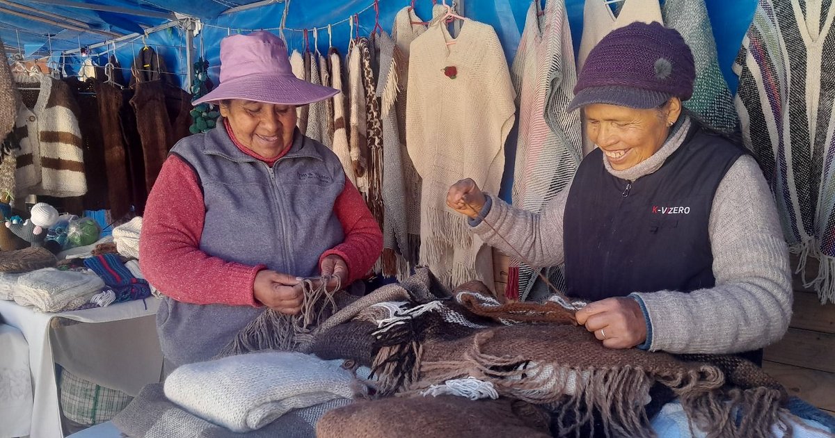 Feria de mujeres emprendedoras de Humahuaca
