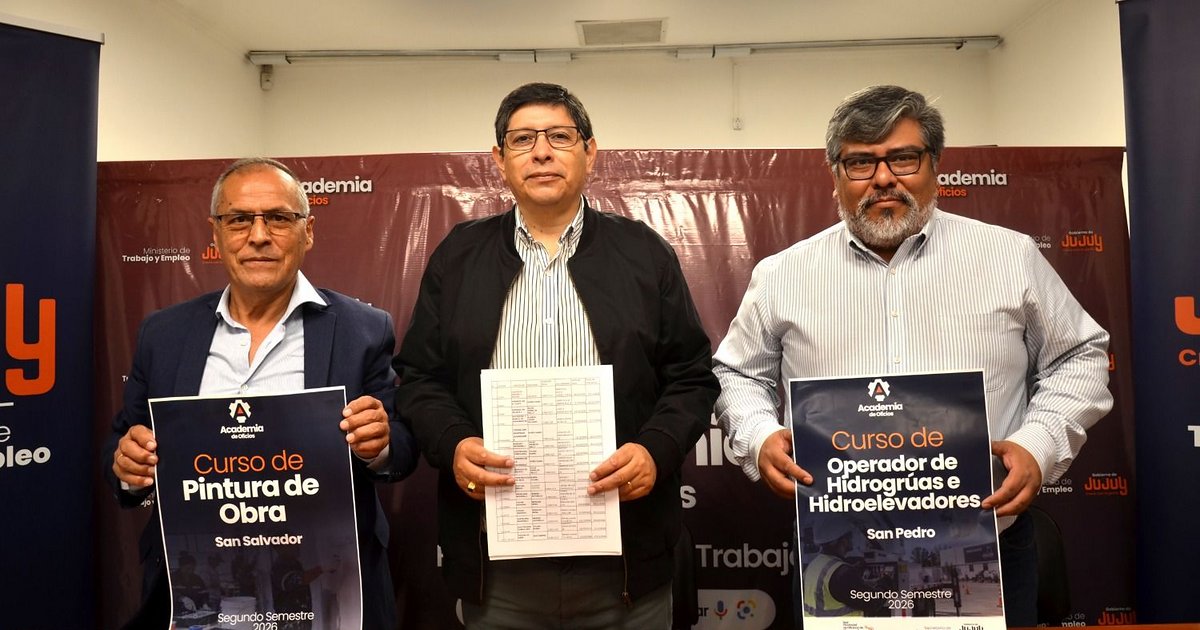Lanzaron nuevos cursos de la Academia de Oficios