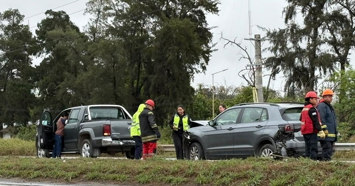 Choque en cadena en el ingreso a San Salvador de Jujuy
