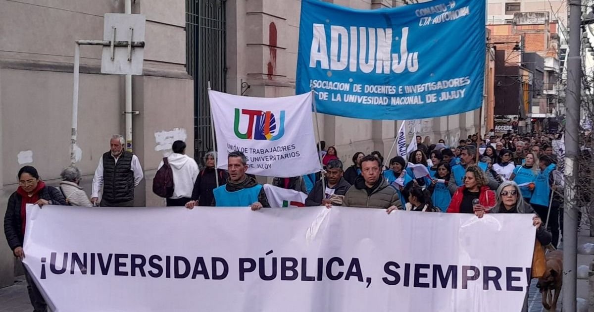 Cómo será la marcha universitaria en Jujuy