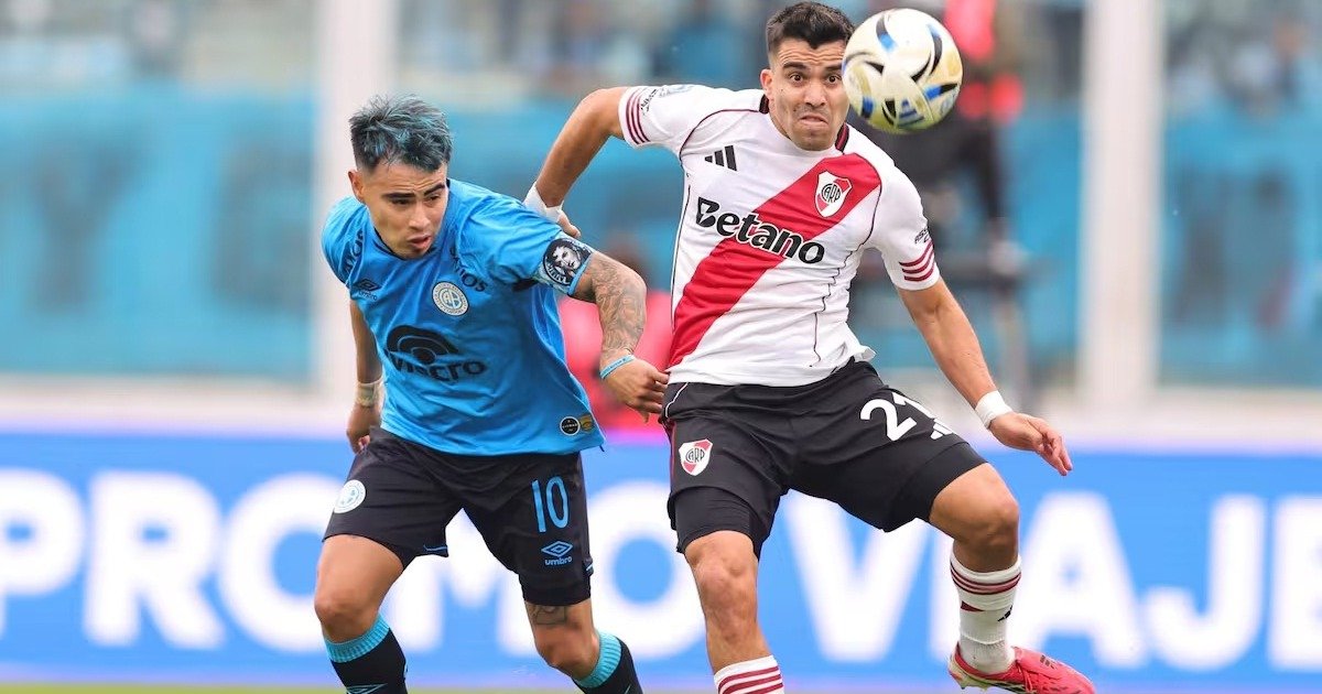 Un River necesitado visita a Belgrano esta noche en Alberdi